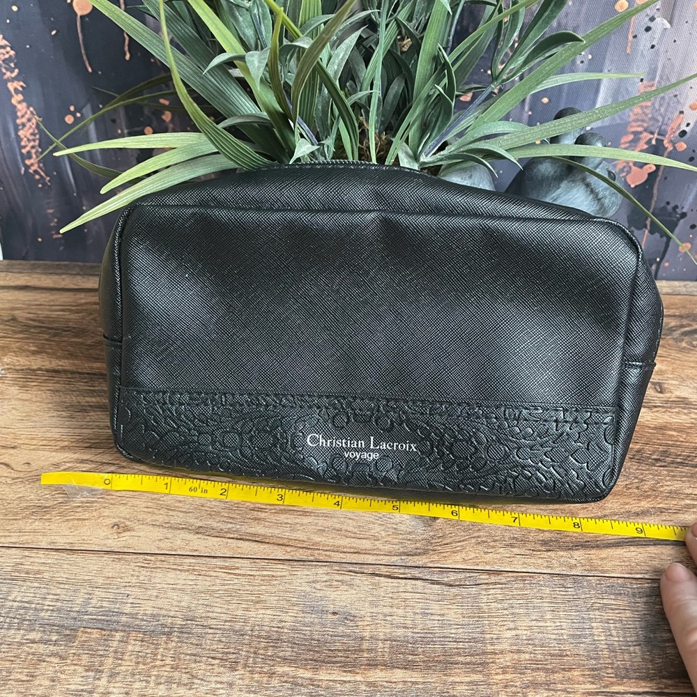Christian Lacroix Black cosmetics Men's Bag.